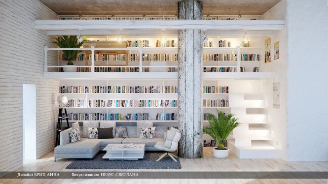 A dual level home library is the thing of dreams for the bookworms amongst us! Long runs of bespoke shelving house an extensive collection, with a desk providing a study area upstairs, whilst a modern L shaped sofa gives opportunity for long lounging reading sessions below.