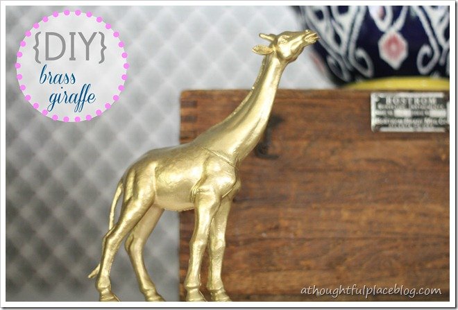 DIY} Brass Figurines - Hi Sugarplum!