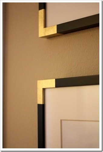 Add gold corners to basic frames