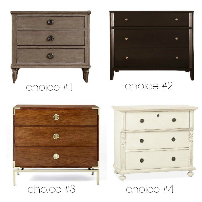 just four things dressers