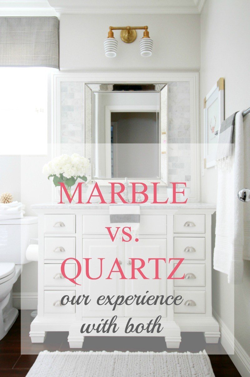 marble vs. quartz