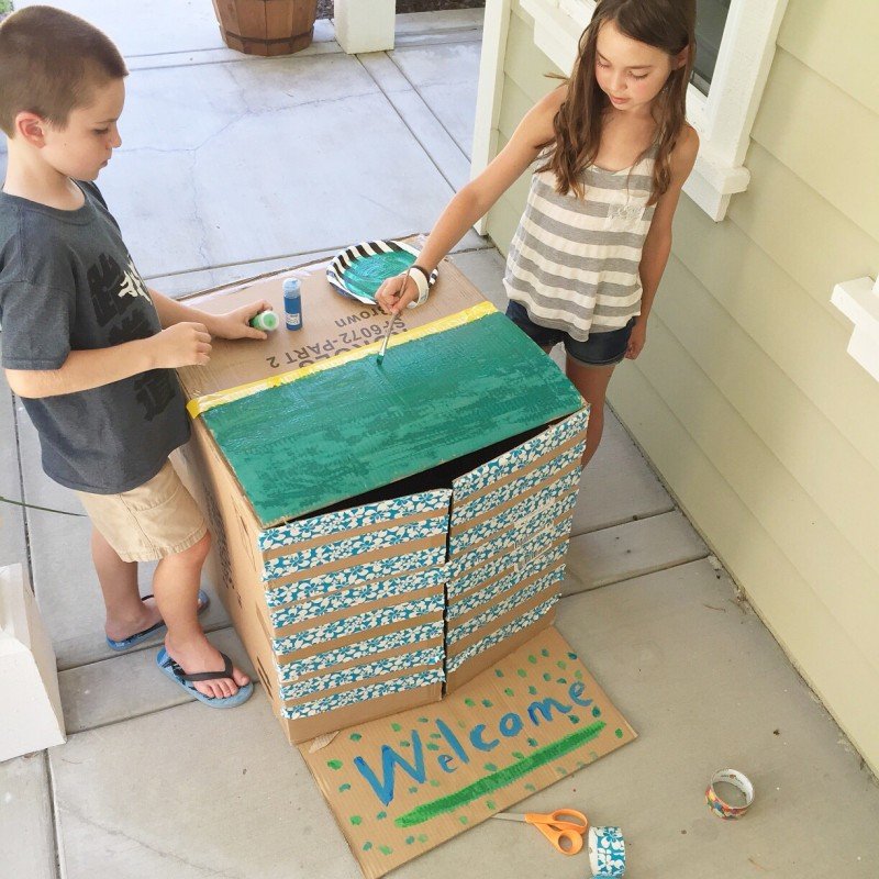 cardboard box fun