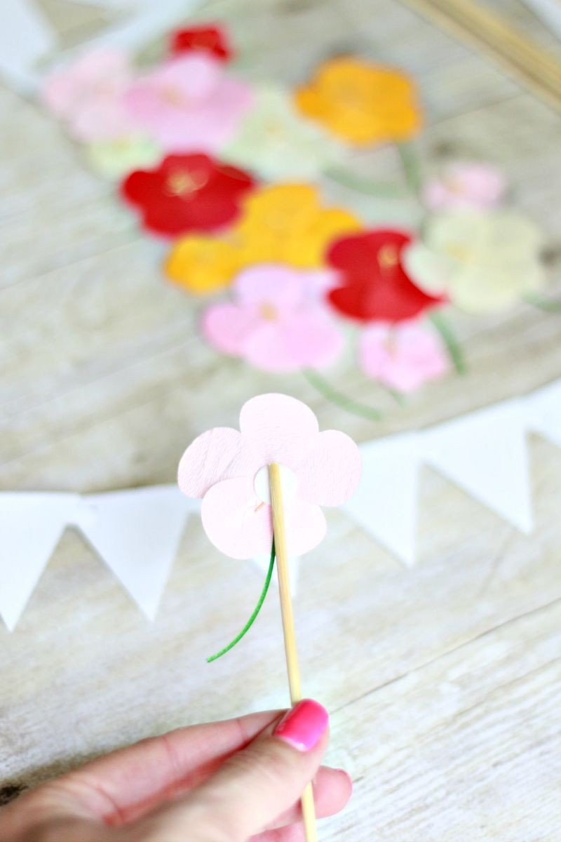 making paper flowers