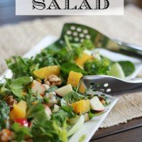orange and roquefort salad