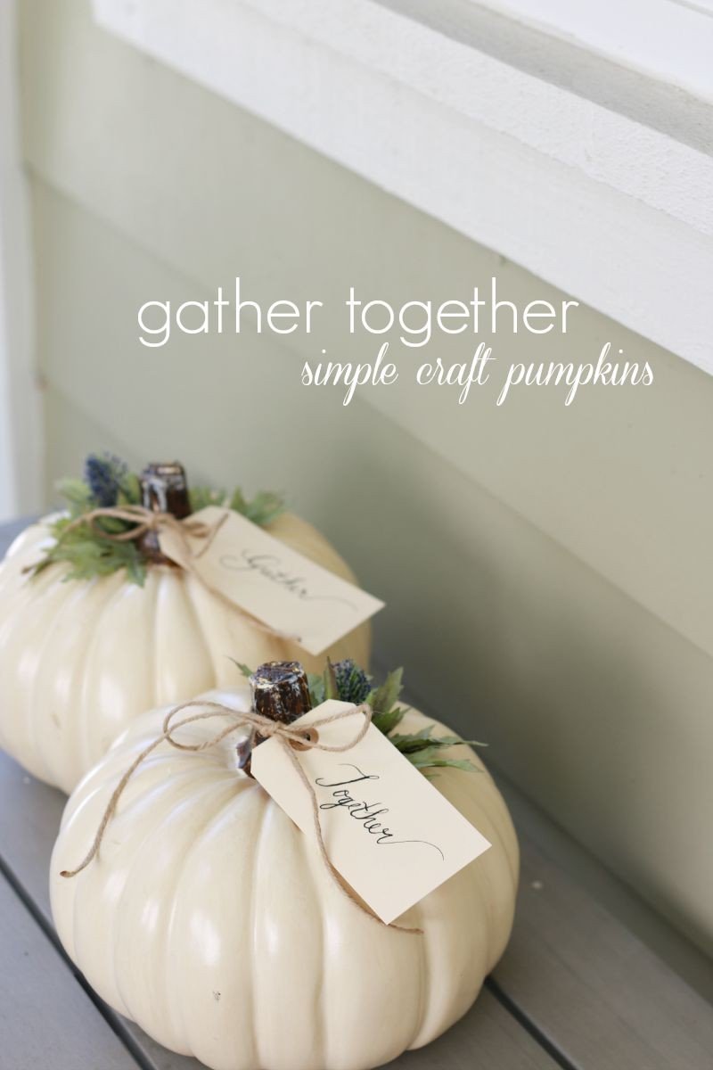 gather together pumpkin