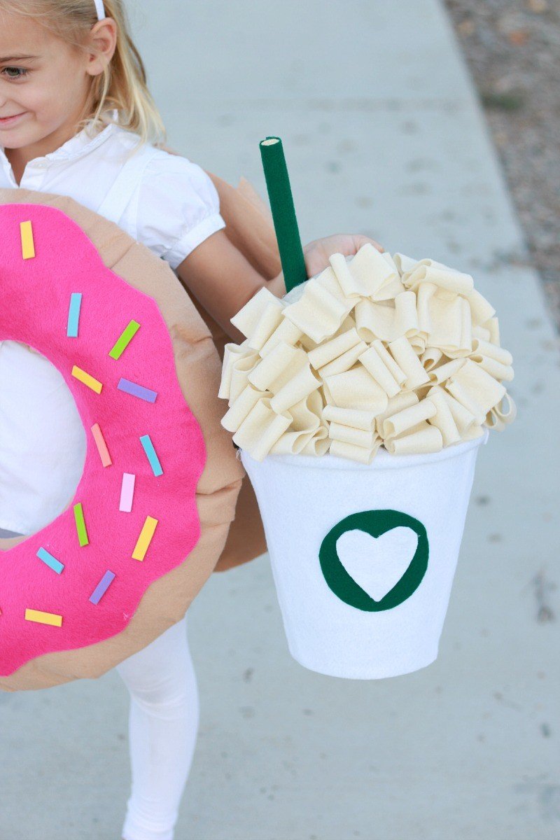 Coffee & Donut Costume - A Thoughtful Place