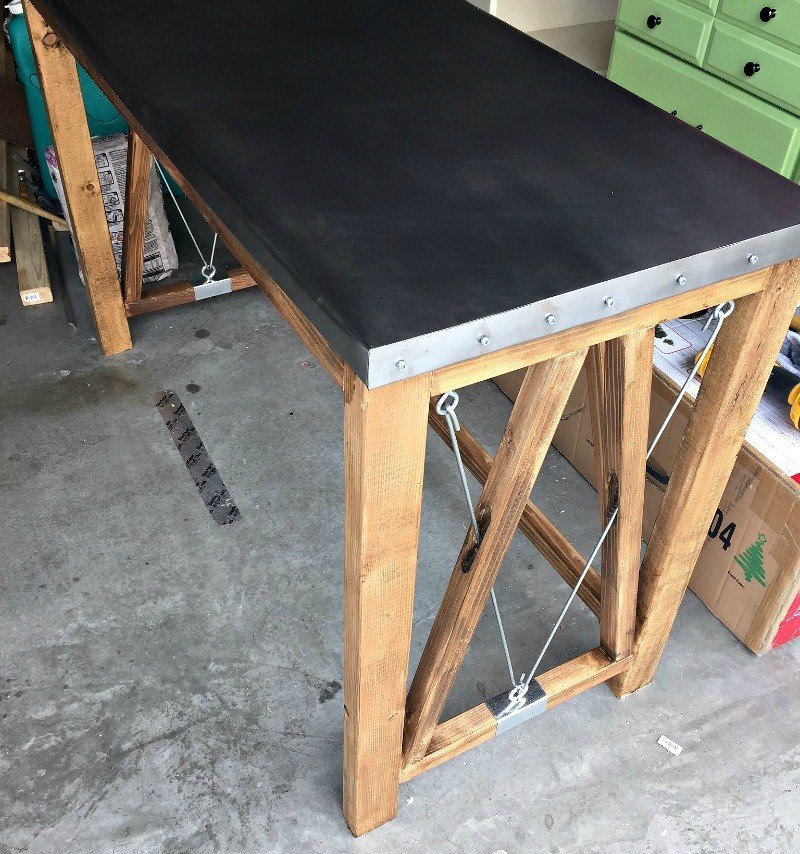 diy industrial desk