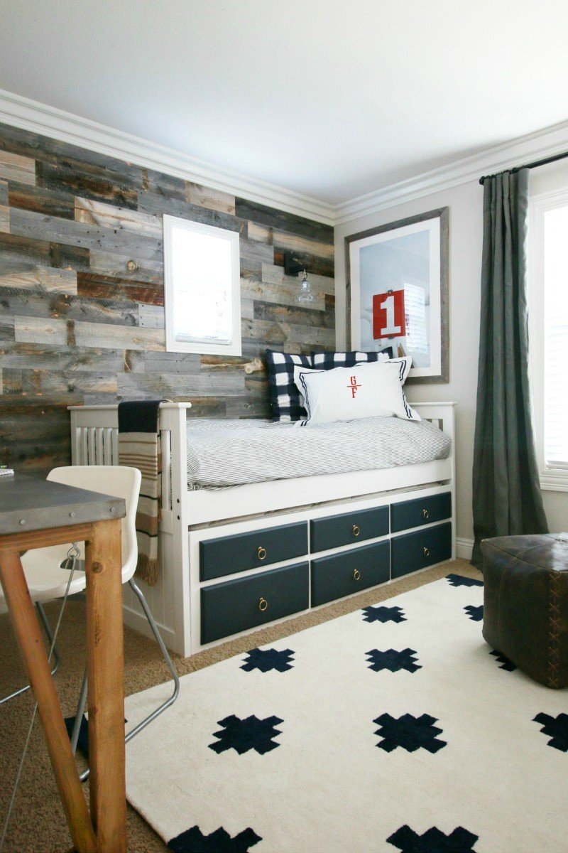 rustic bedroom reveal