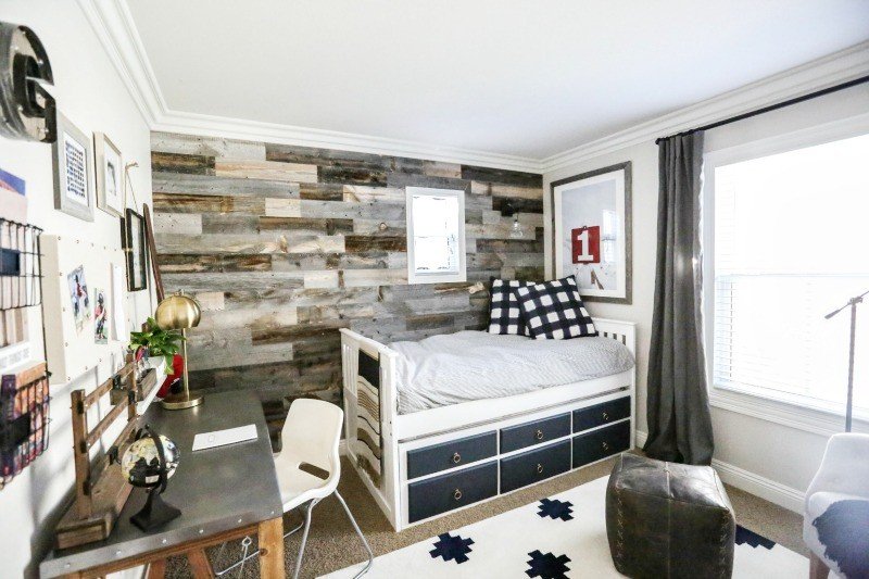 One Room Challenge 2015 - "Trustic" room reveal from A Thoughtful Place