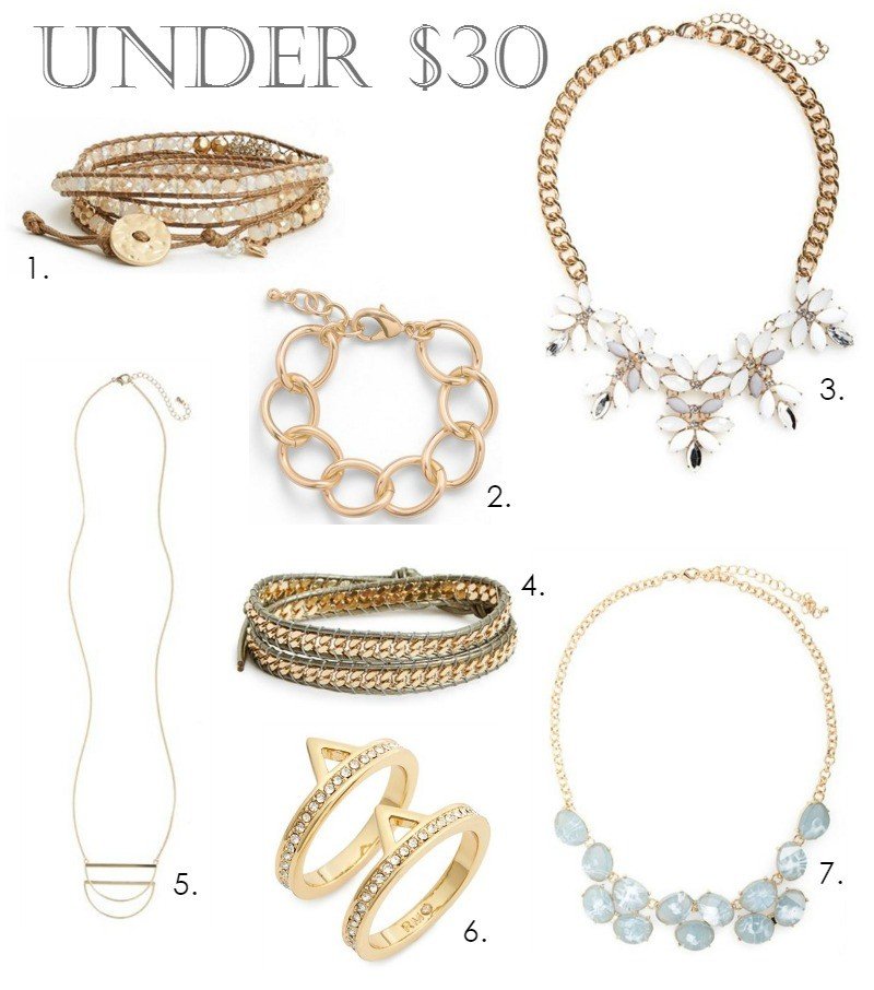 jewelry under $30