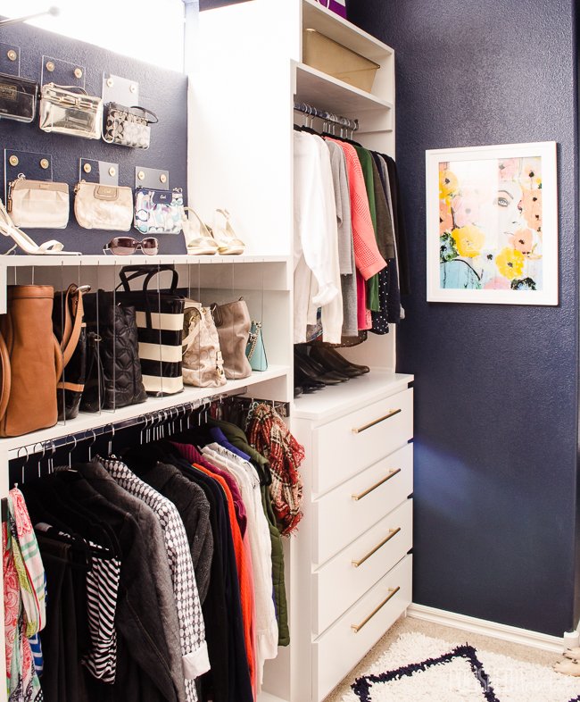 From Coat Closet to Cleaning Closet {Organizing in Style} - Polished Habitat