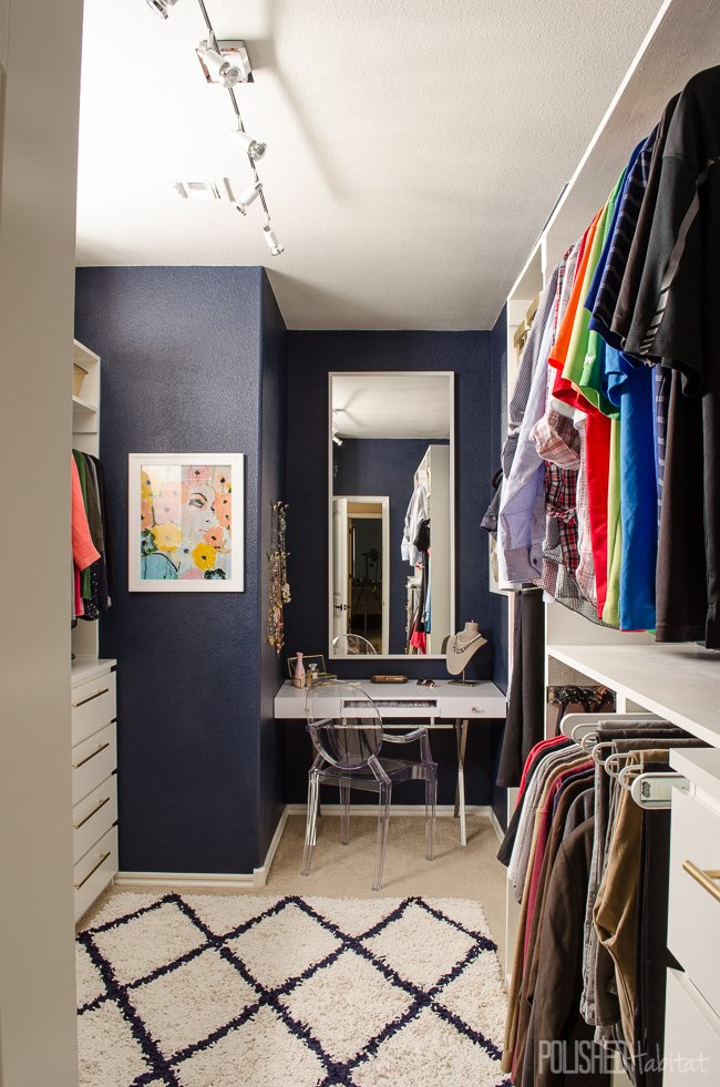 From Coat Closet to Cleaning Closet {Organizing in Style} - Polished Habitat