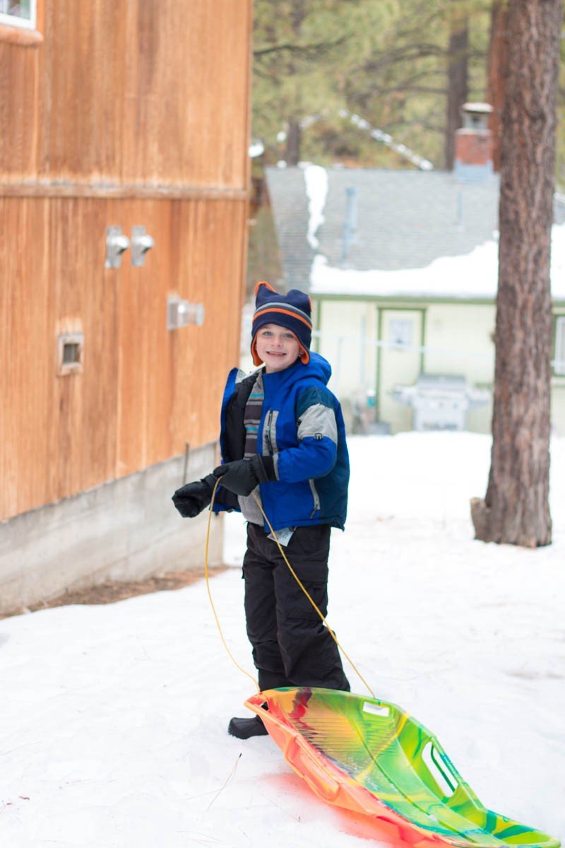 sledding g