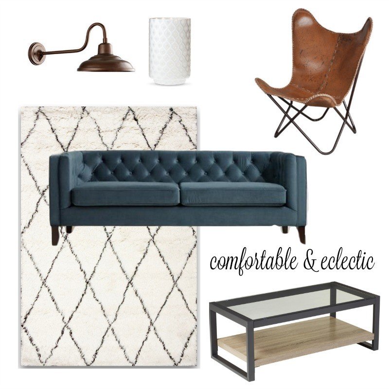 comfortable & eclectic