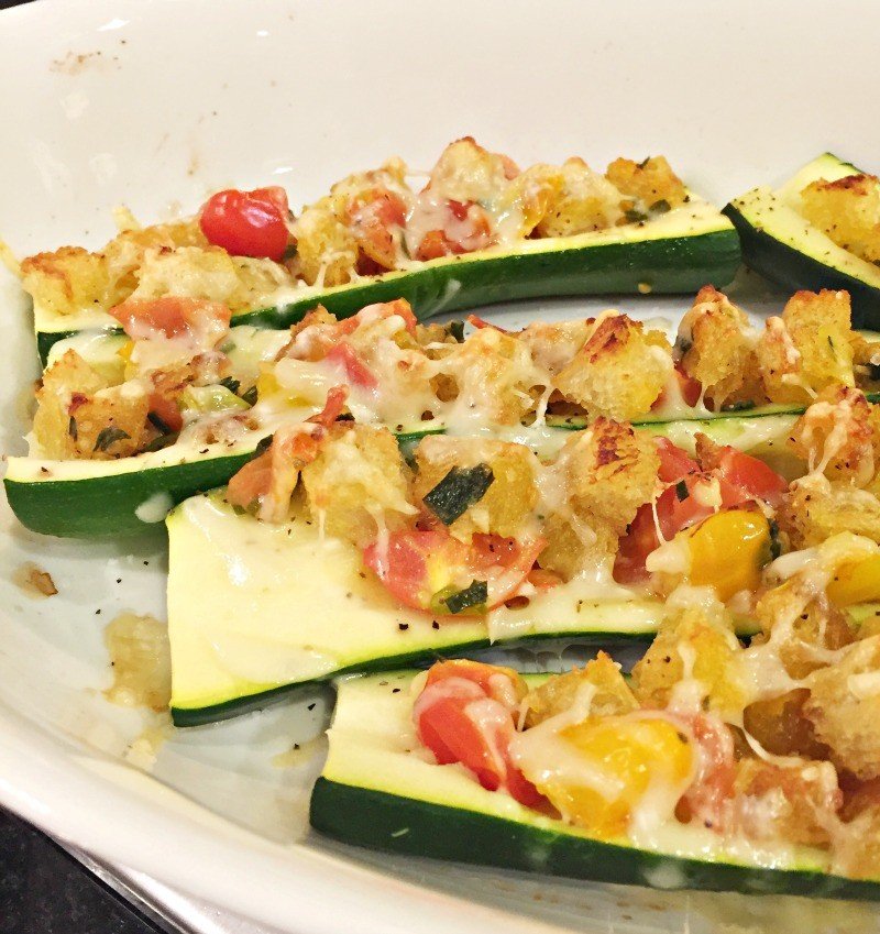 stuffed zucchini