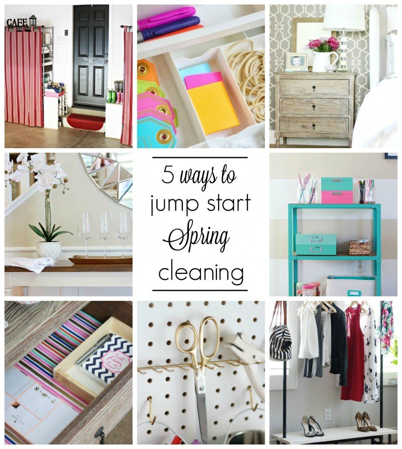 5 ways to jump start spring cleaning