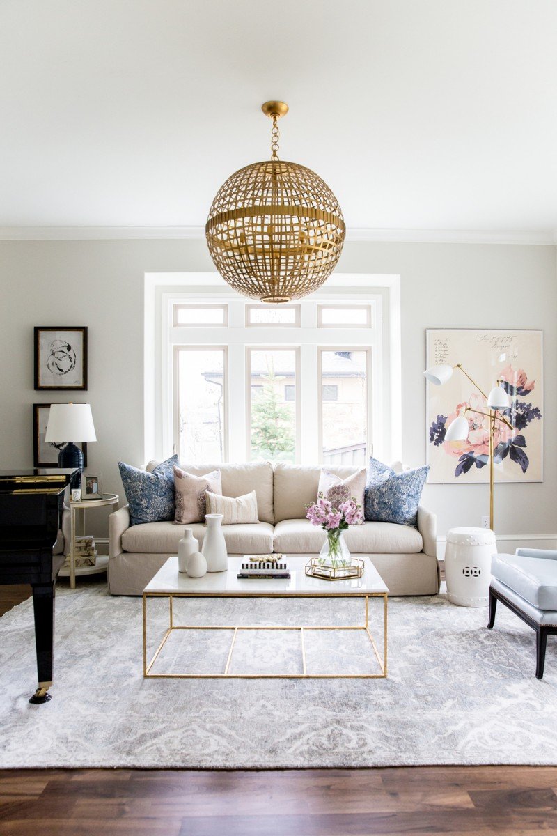 Navy,+Blush+and+Gold+Living+Room+by+Studio+McGee