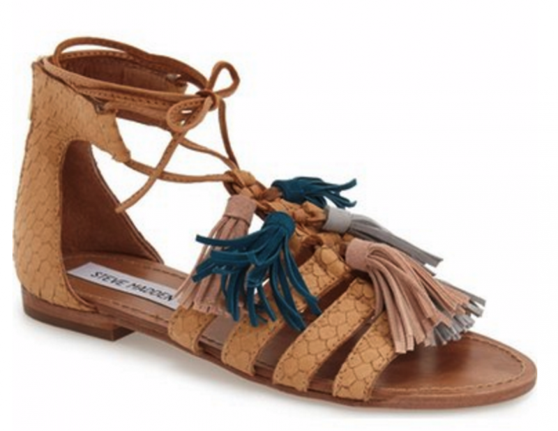 tassel sandals