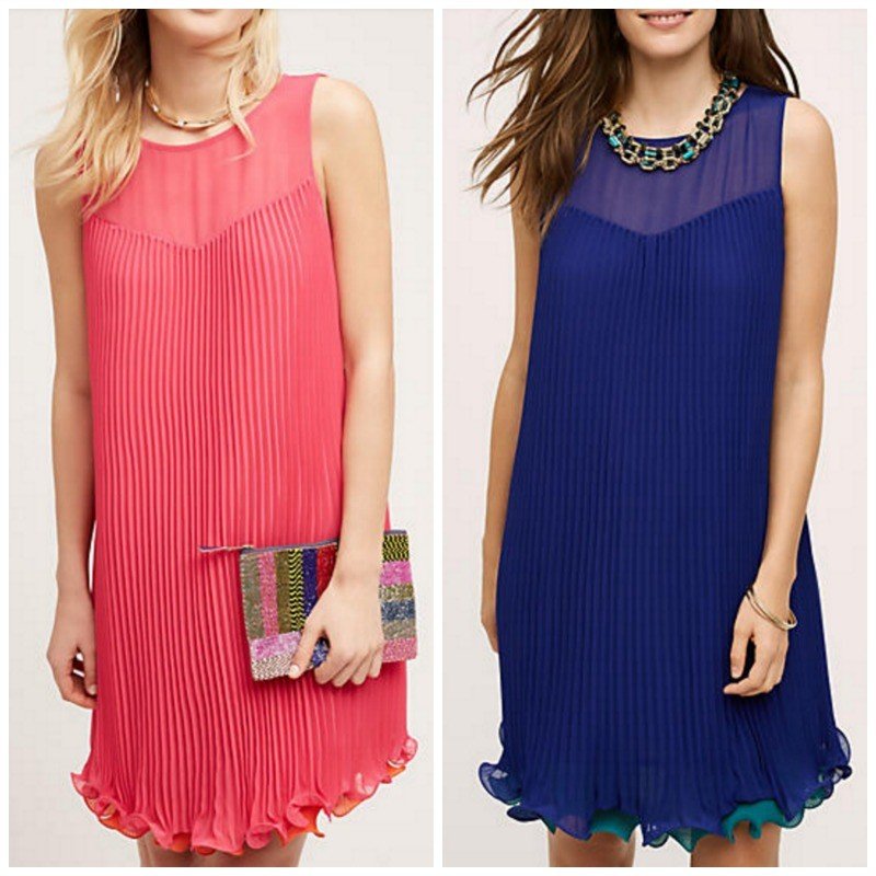 pleated dresses