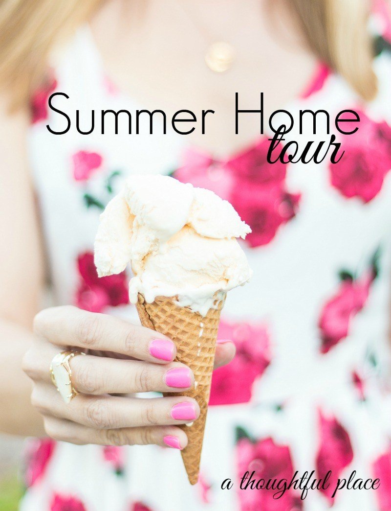 summer home tour welcome