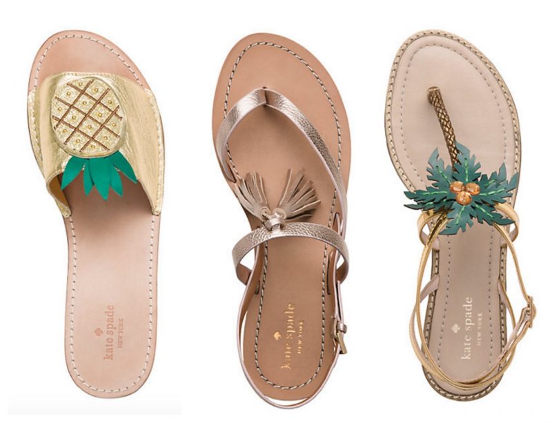 kate spade sandals - three