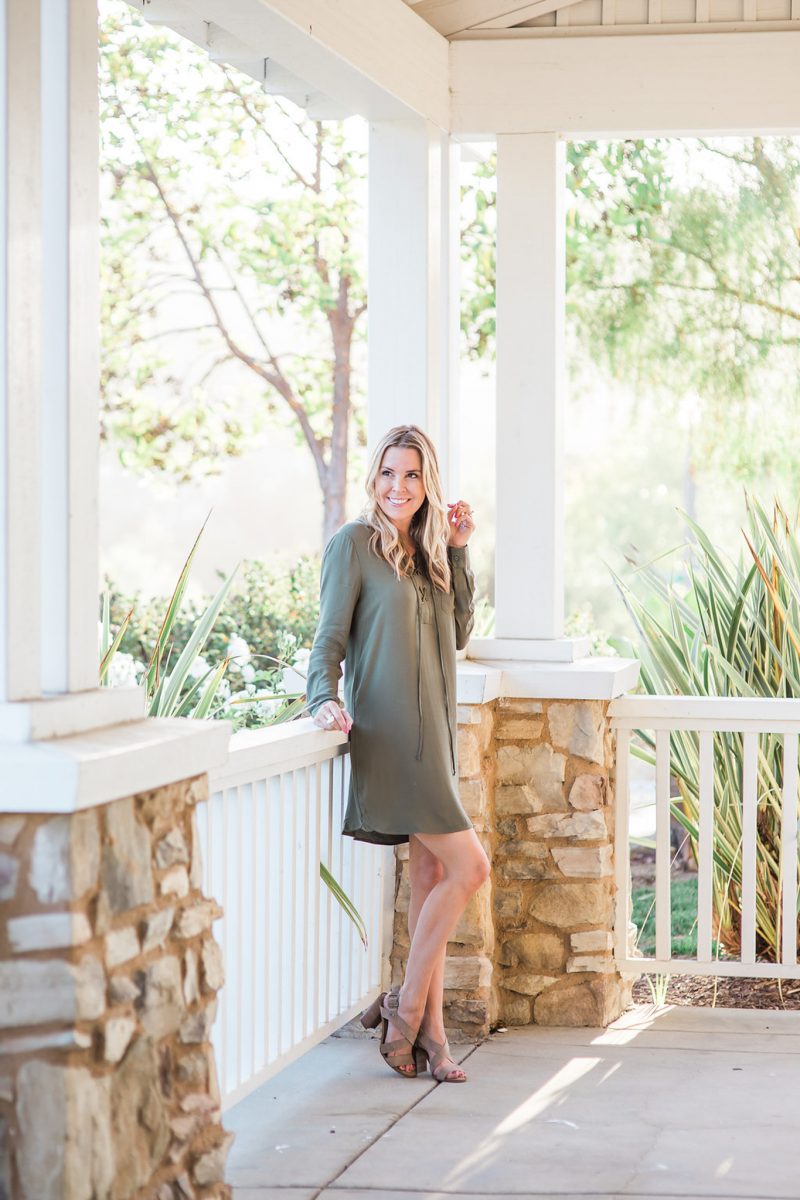 olive dress