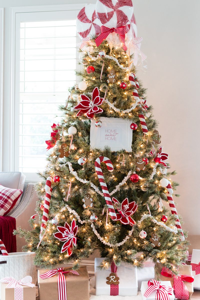 Peppermint Christmas Tree Topper,candy Cane Christmas Tree Topper