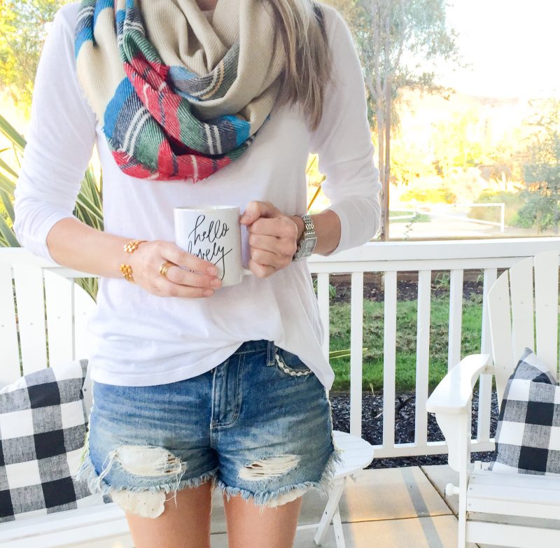 saturday-shopping-scarf-and-tee