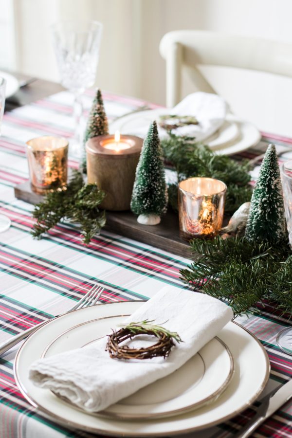 Traditional Christmas Table - A Thoughtful Place