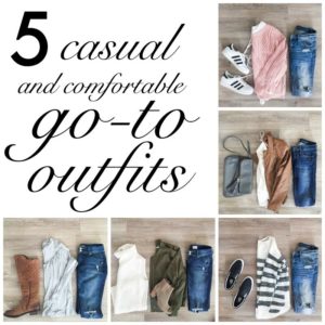 5 Casual & Comfy Go-To Outfits - A Thoughtful Place