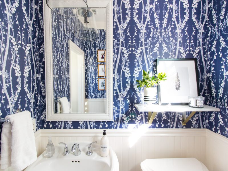 7 Tips for Designing a Beautiful Powder Bath + Reveal - ZDesign At