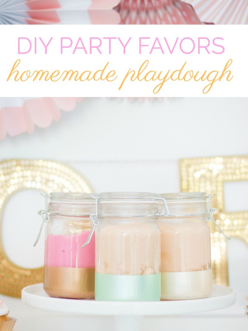 DIY Party Favors  Homemade Play Dough - A Thoughtful Place