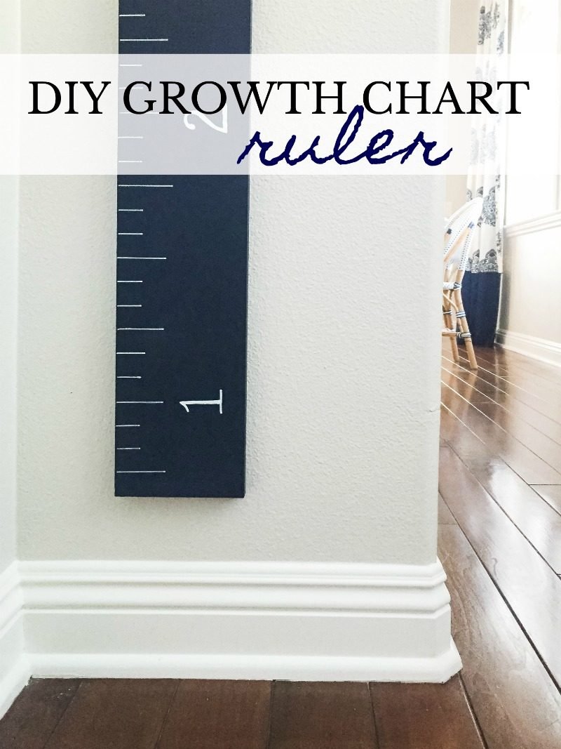 Homemade Growth Chart Ideas