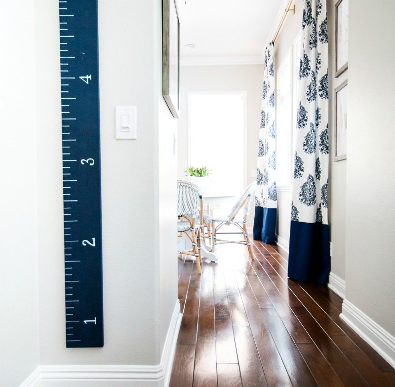 Diy Ruler Growth Chart