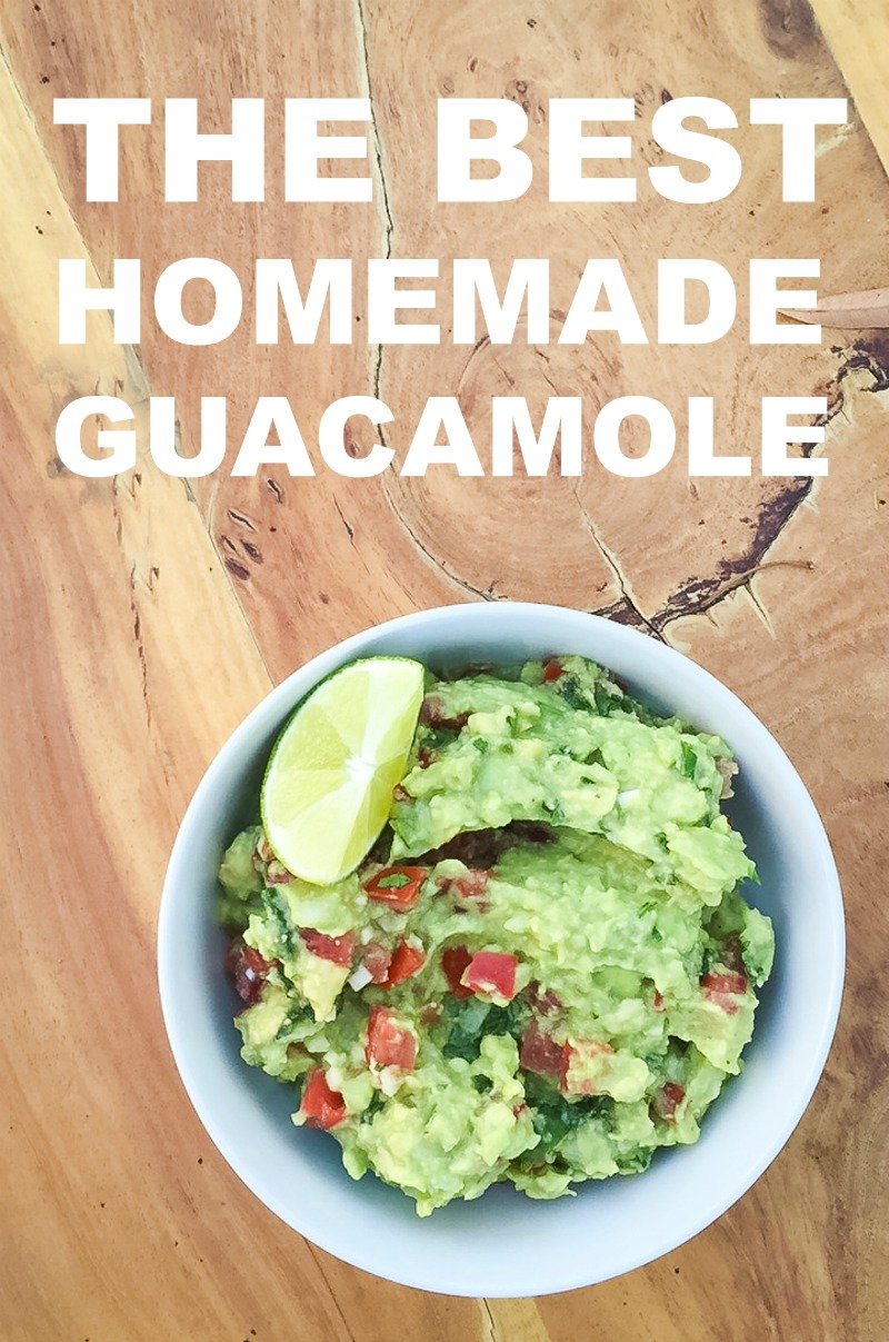 The Best Homemade Guacamole - A Thoughtful Place