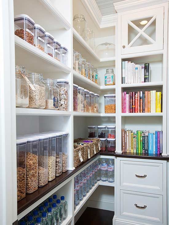 Walk-In Pantry Plans - A Thoughtful Place
