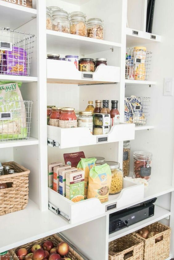 Walk-In Pantry Plans - A Thoughtful Place