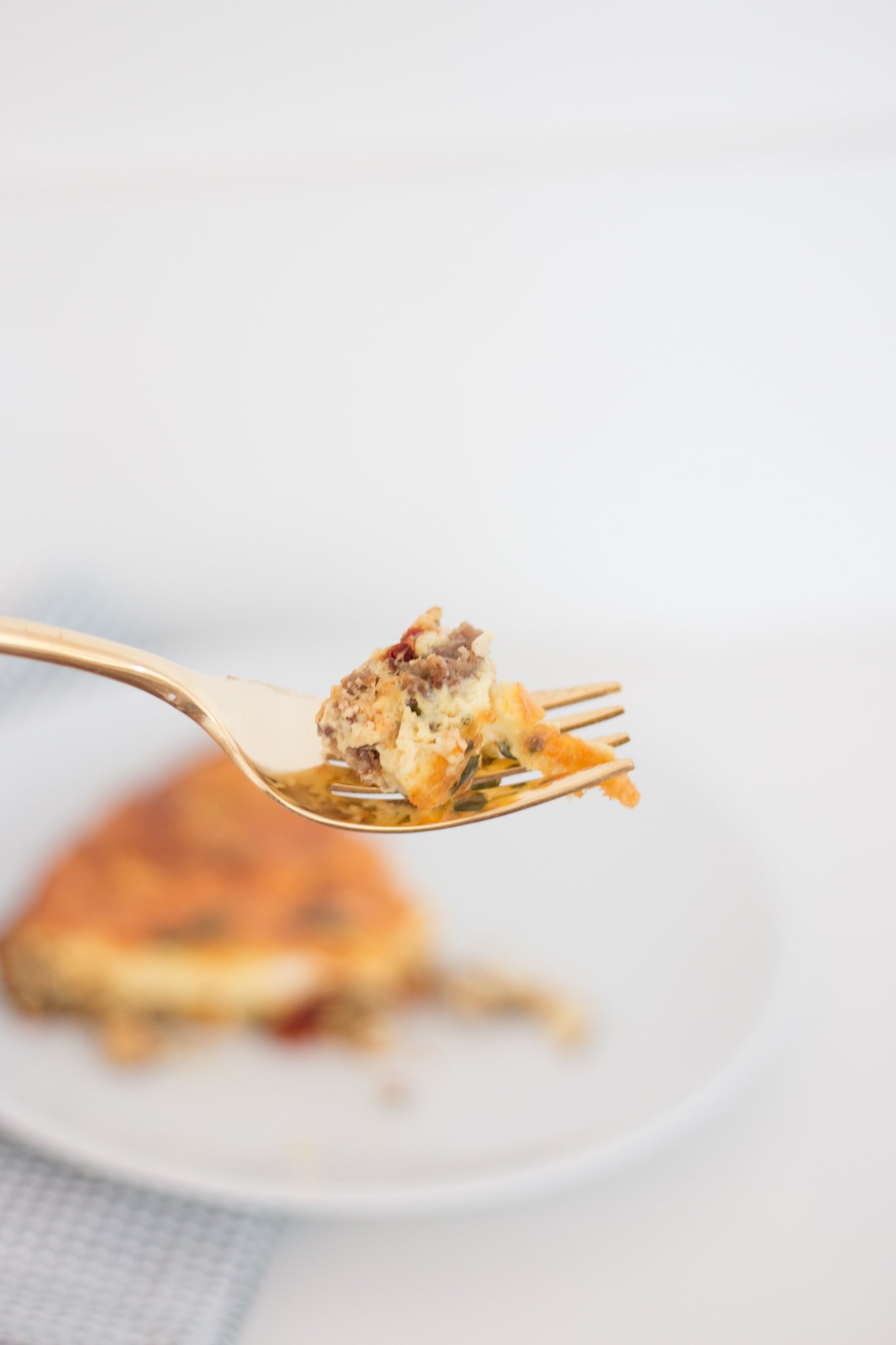 Easy Egg & Sausage Casserole - A Thoughtful Place