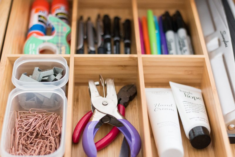 Junk Drawer Organization - Keep it Clean Once and For All!