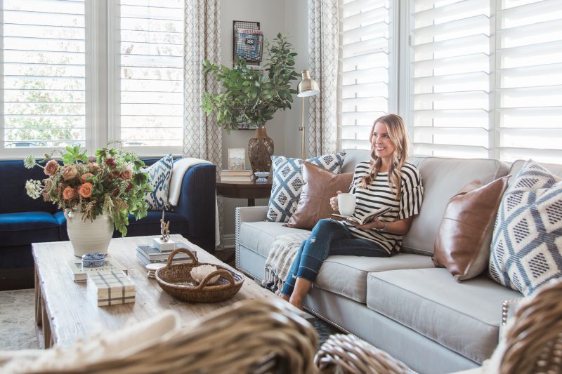 Family Room Reveal - A Thoughtful Place