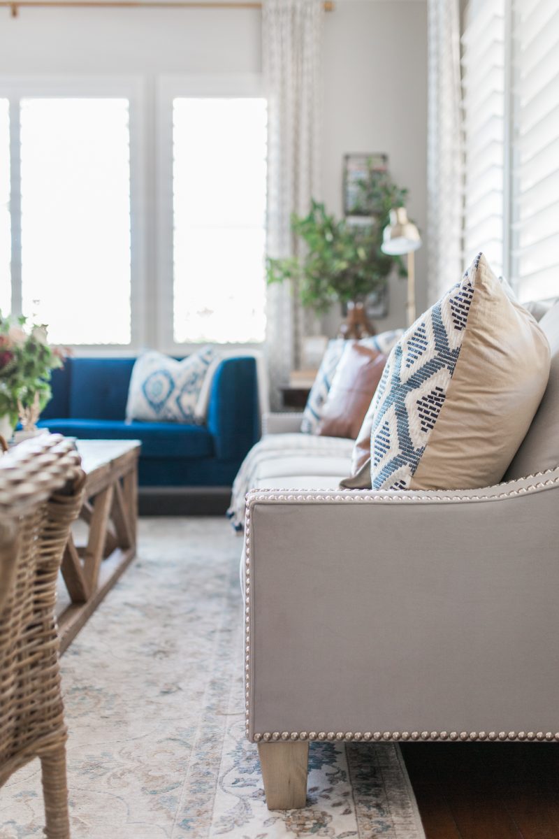 Family Room Reveal - A Thoughtful Place