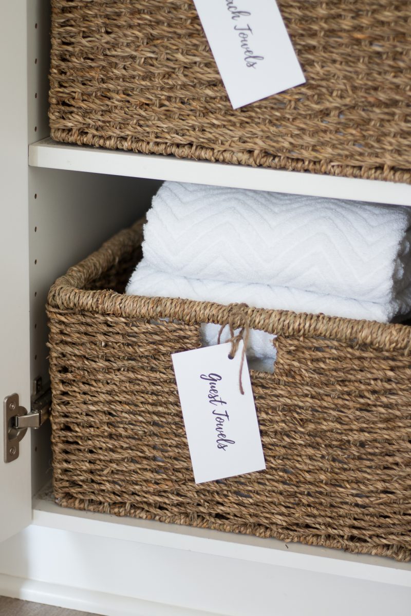 Organization Under the Bathroom Sink - A Thoughtful Place