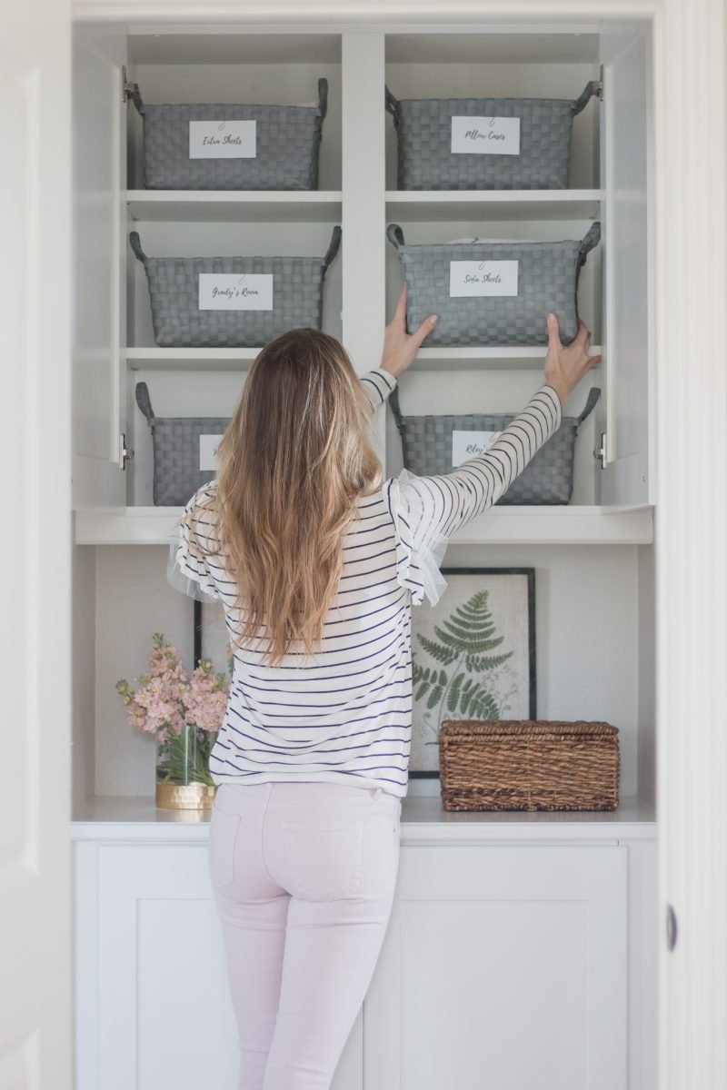 Let's Get Organized  Hall Closet - A Thoughtful Place