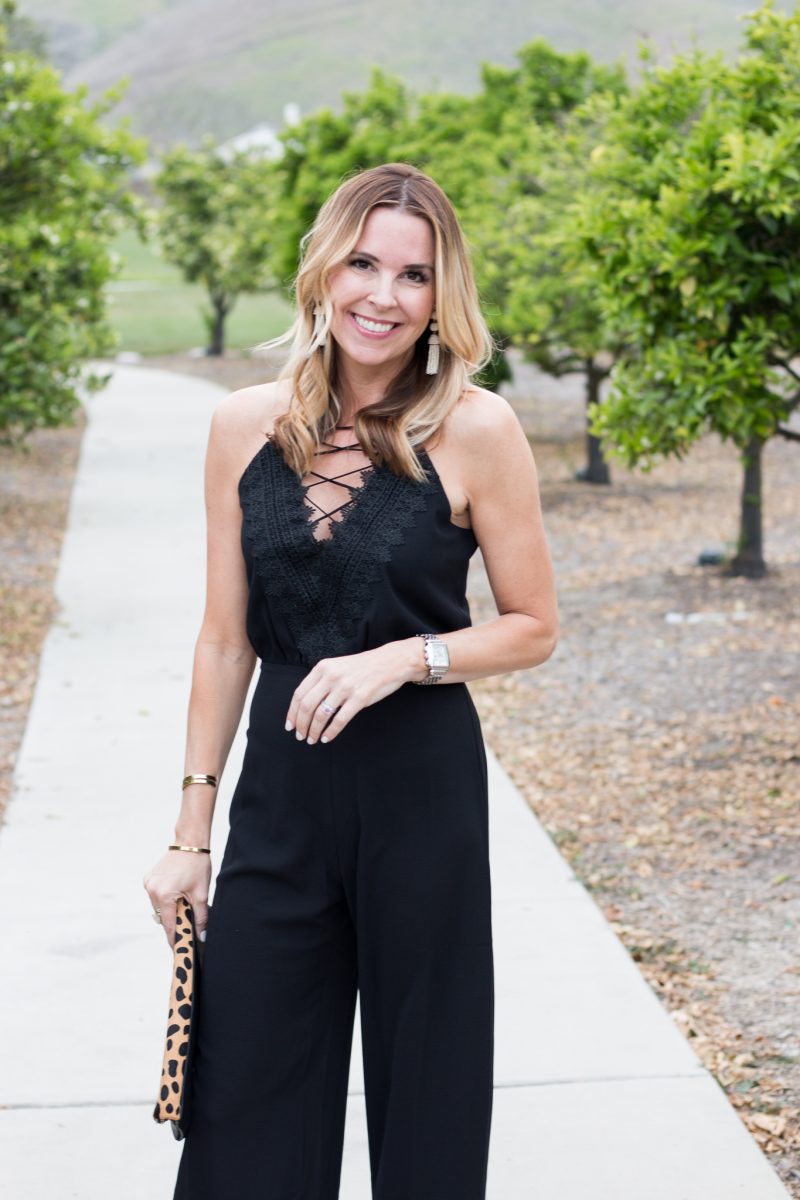 Black jumpsuit outfits online