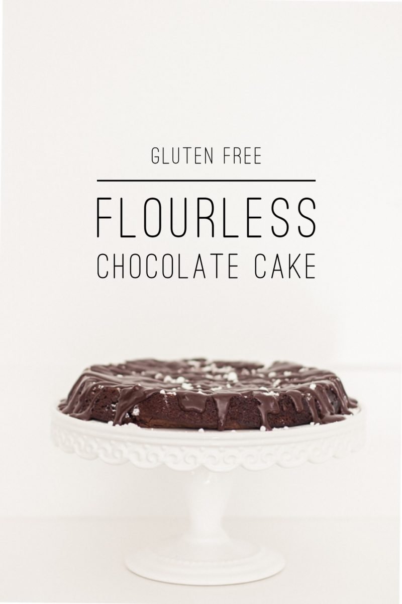 gluten free flourless chocolate cake