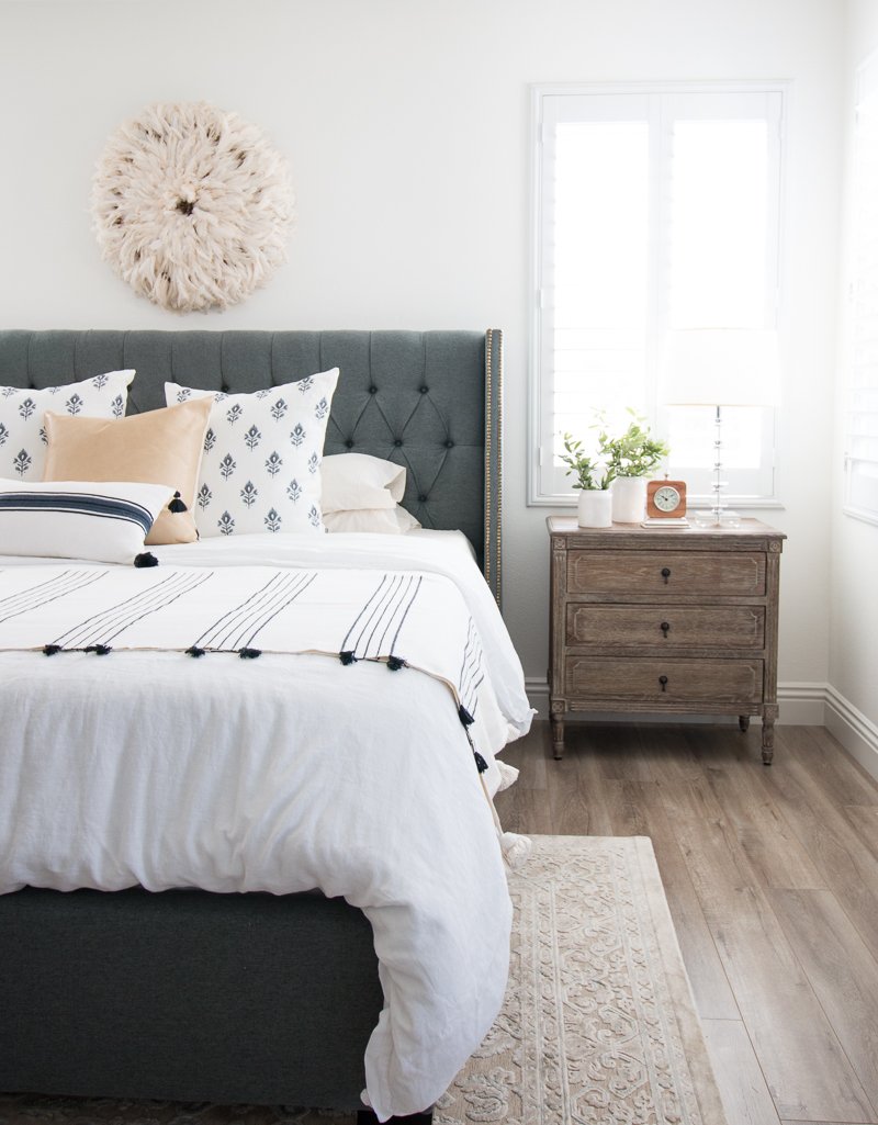 Master Bedroom | New Bedding - A Thoughtful Place