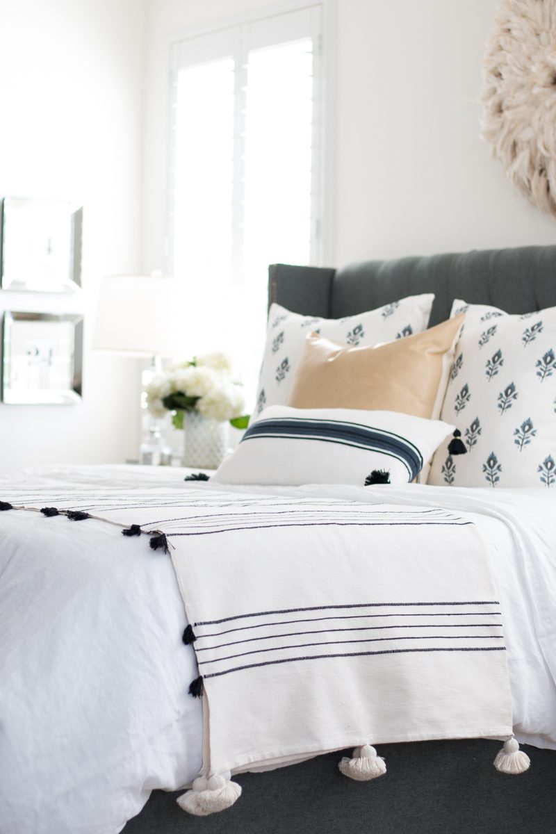 Master Bedroom New Bedding A Thoughtful Place