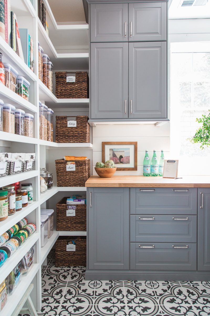 Walk-In Pantry Reveal – Simplicity in the South