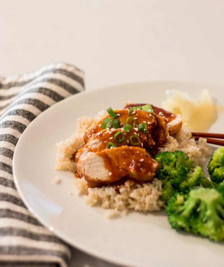 Instant Pot Honey and Ginger Chicken - A Thoughtful Place