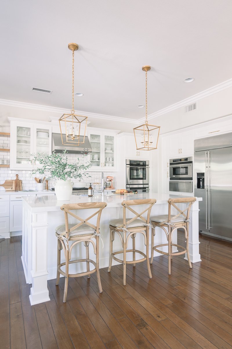 White & Bright Kitchen Reveal - A Thoughtful Place